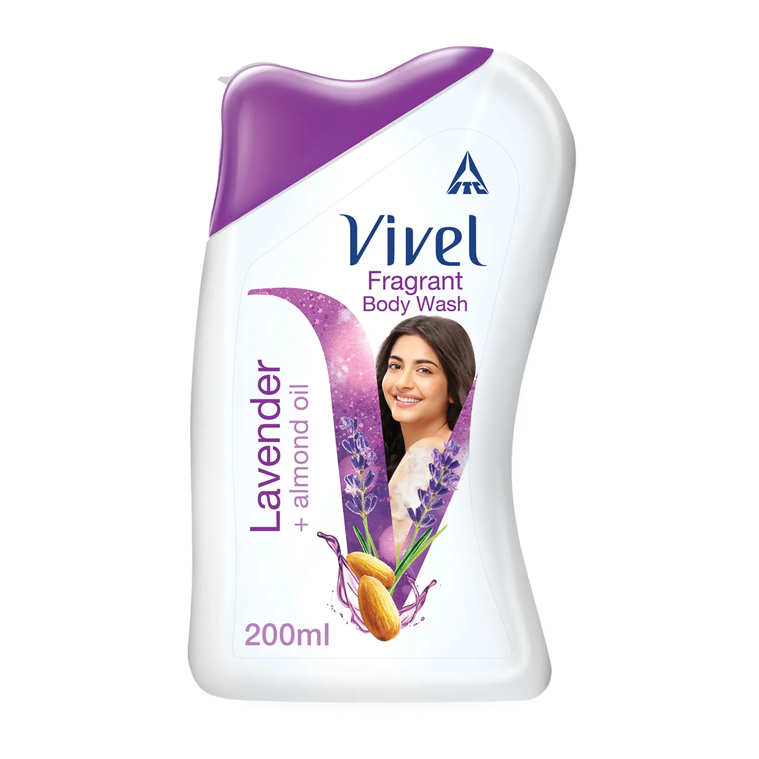 Vivel Lavender & Almond Oil Body Wash