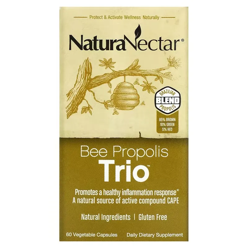 Bee Propolis Trio, 60 Vegetable Capsules