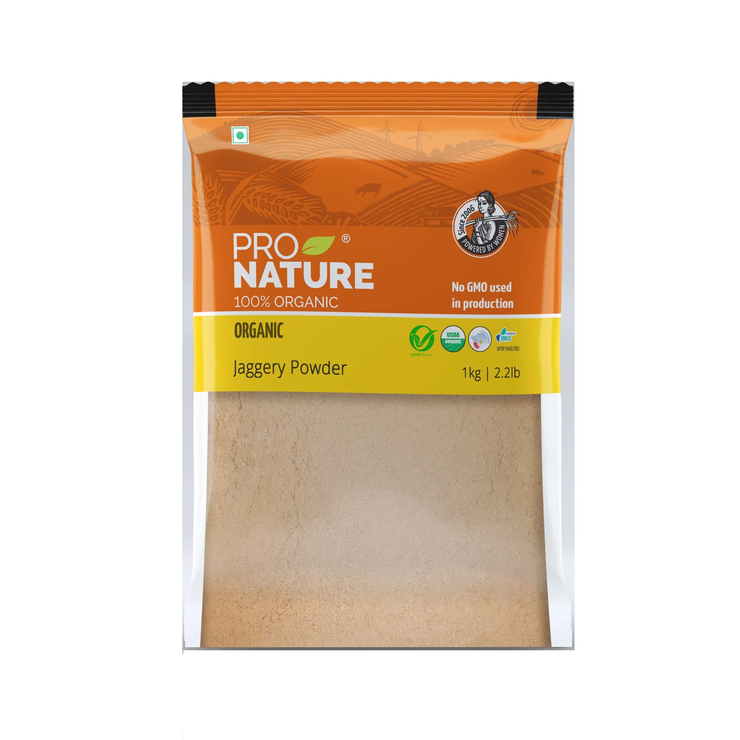 Pro Nature Organic Jaggery Powder (pouch)