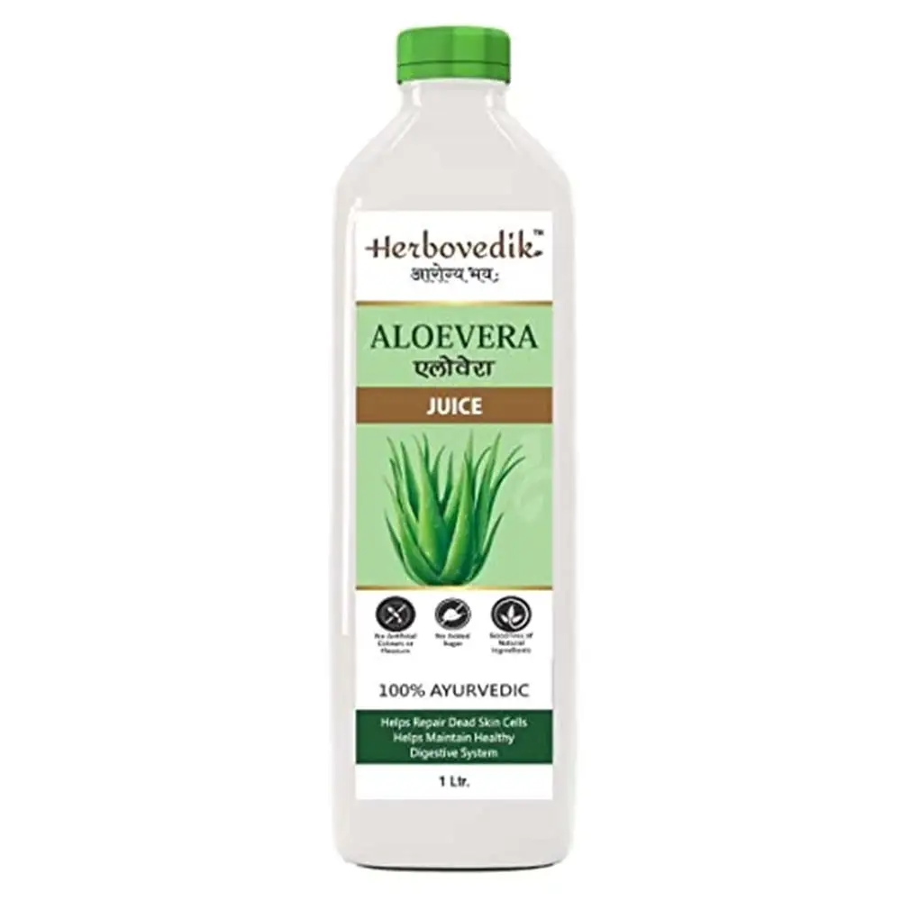 Herbovedik Aloevera Juice,  1 L  Unflavoured