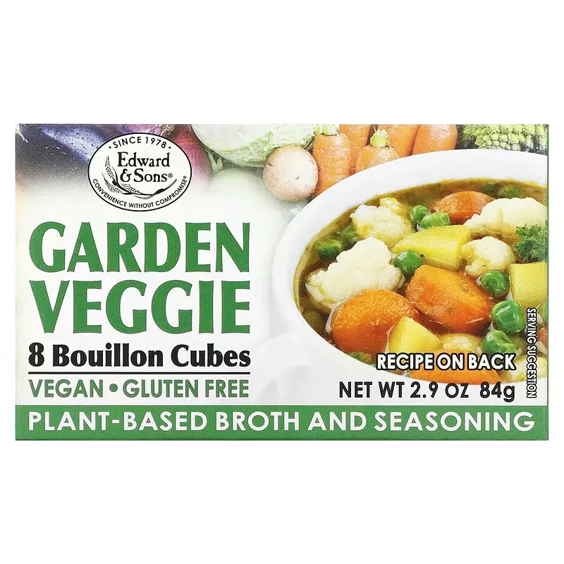 Garden Veggie, Bouillon Cubes, 8 Cubes