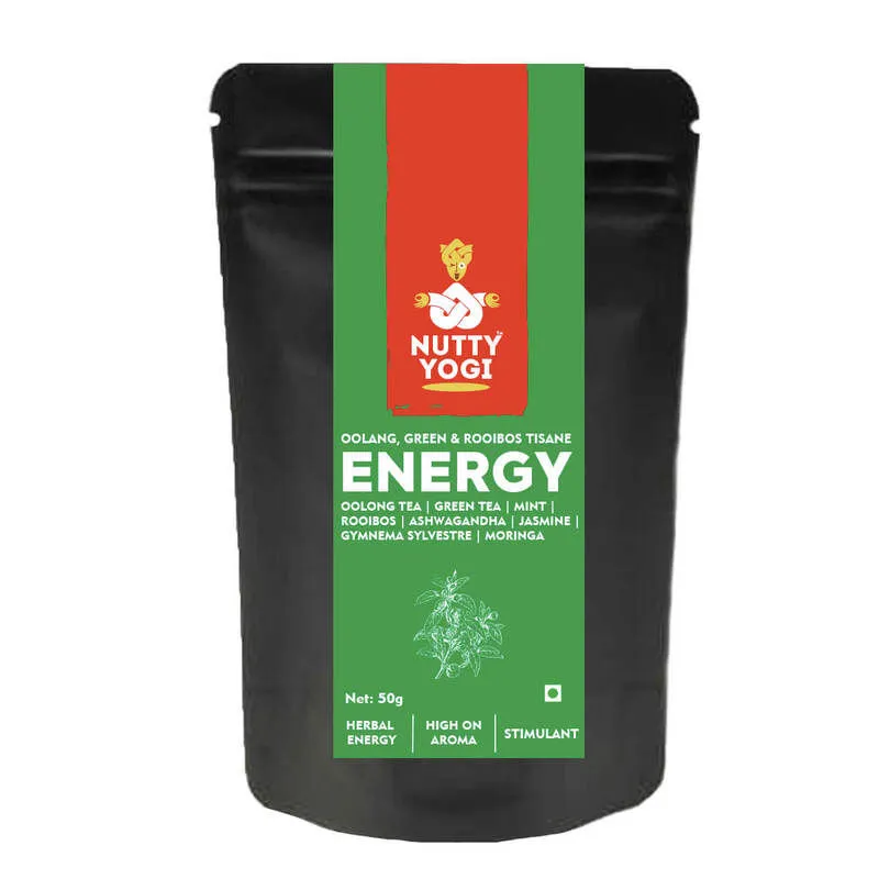 Nutty Yogi Green Energy Tea Jasmine