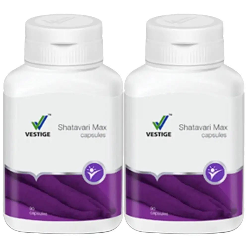 Vestige Shatavari Max Pack of 2,  90 capsules