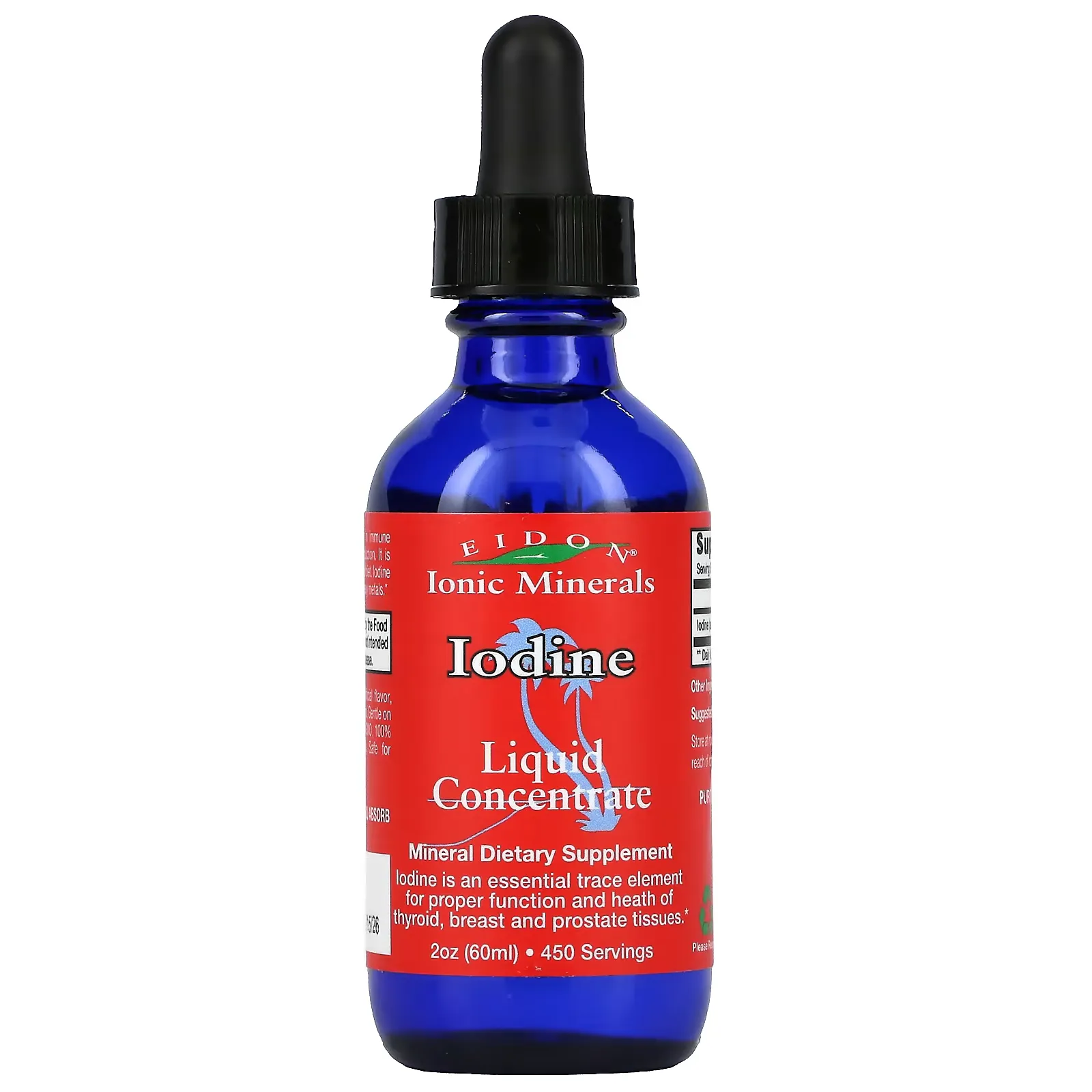 Iodine, Liquid Concentrate,  2 oz (60 ml)