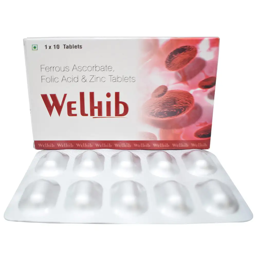 Live Well Inc Welhib Iron Supplemet,  10 tablet(s)