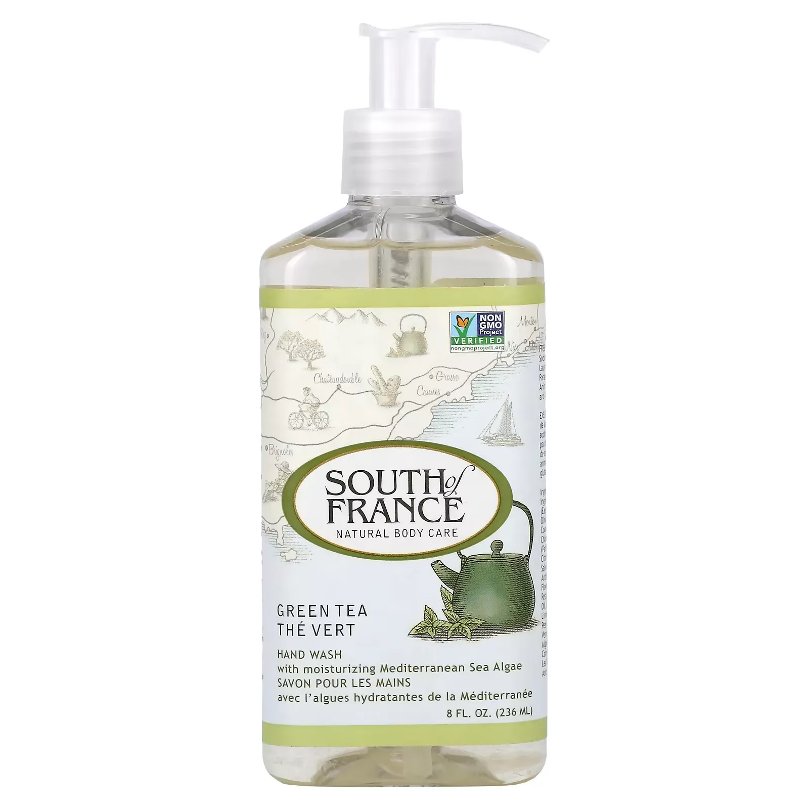 Hand Wash, Green Tea, 8 fl oz (236 ml)