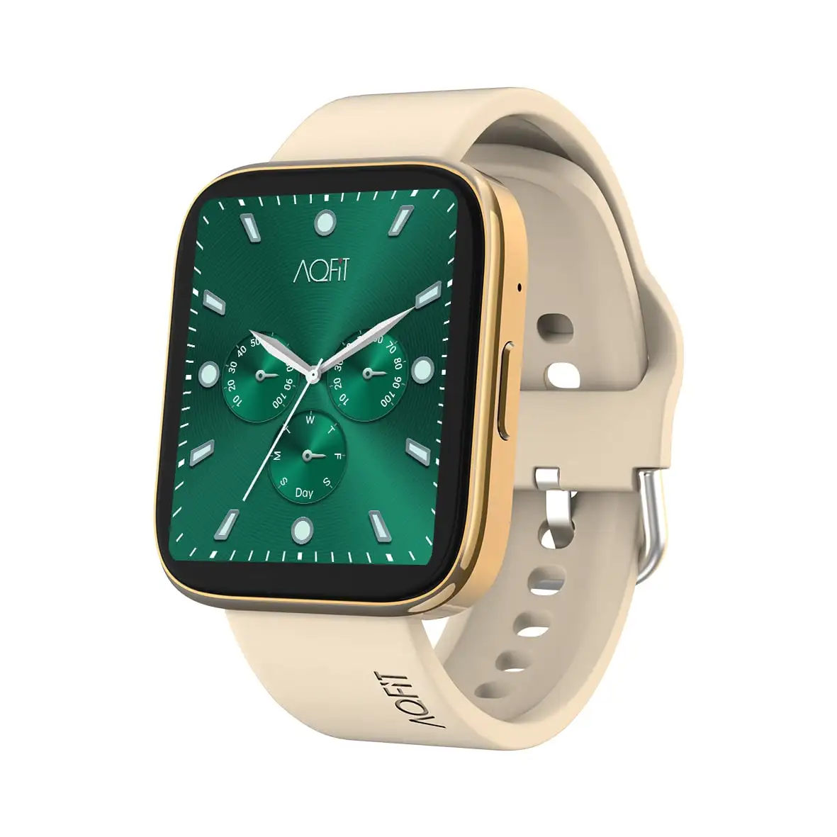 AQFiT W9 Quad Bluetooth Calling Smartwatch,  Gold