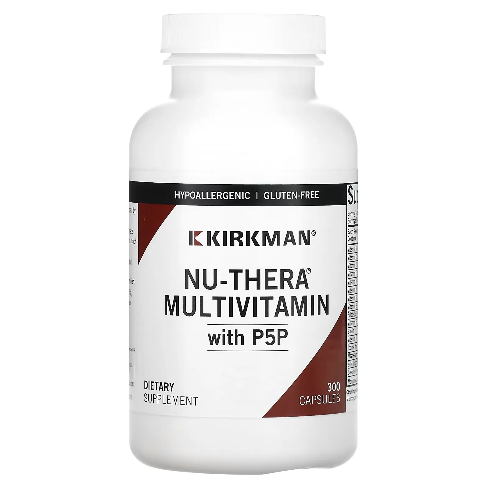 Nu-Thera Multivitamin with P5P, 300 Capsules