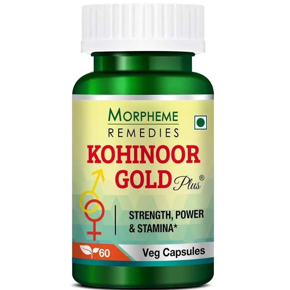 Morpheme Remedies Kohinoor Gold Plus,  60 capsules