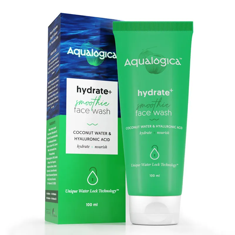 Aqualogica Hydrate+ Face Wash with Coconut Water & Hyaluronic Acid