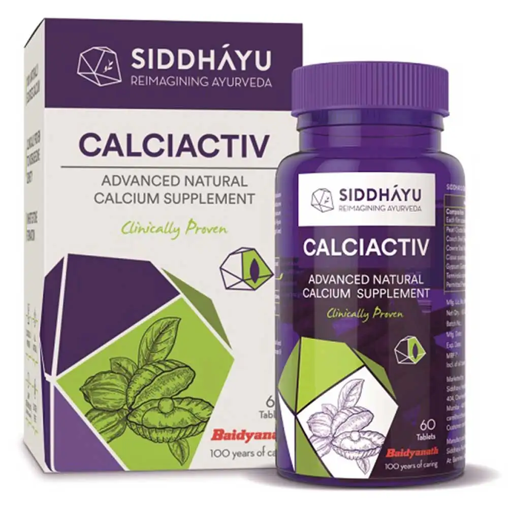 Siddhayu Calciactiv,  60 tablet(s)