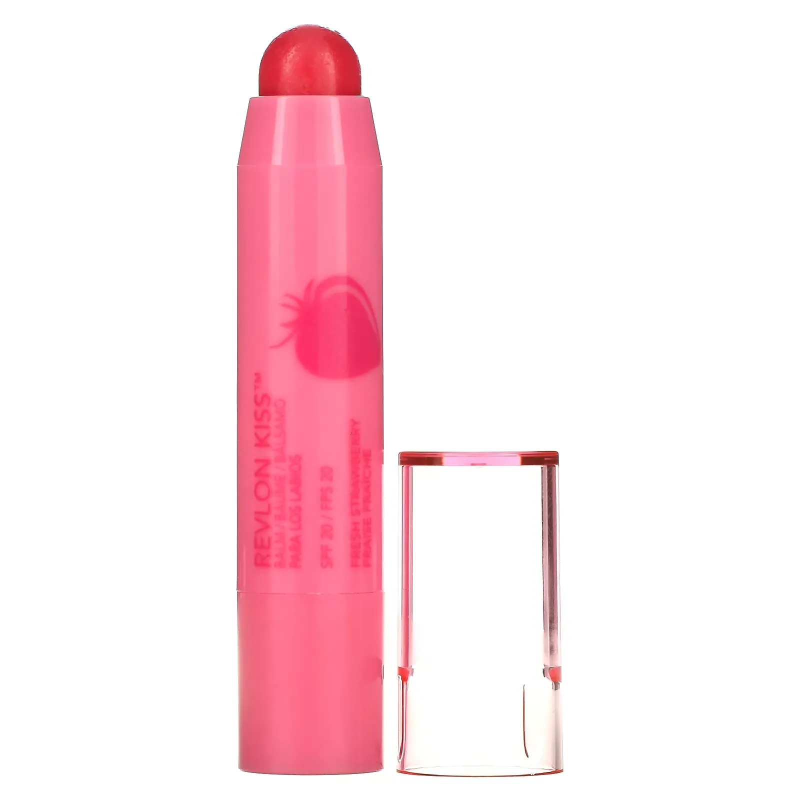 Kiss Balm, 025 Fresh Strawberry, 0.09 oz (2.6 g)