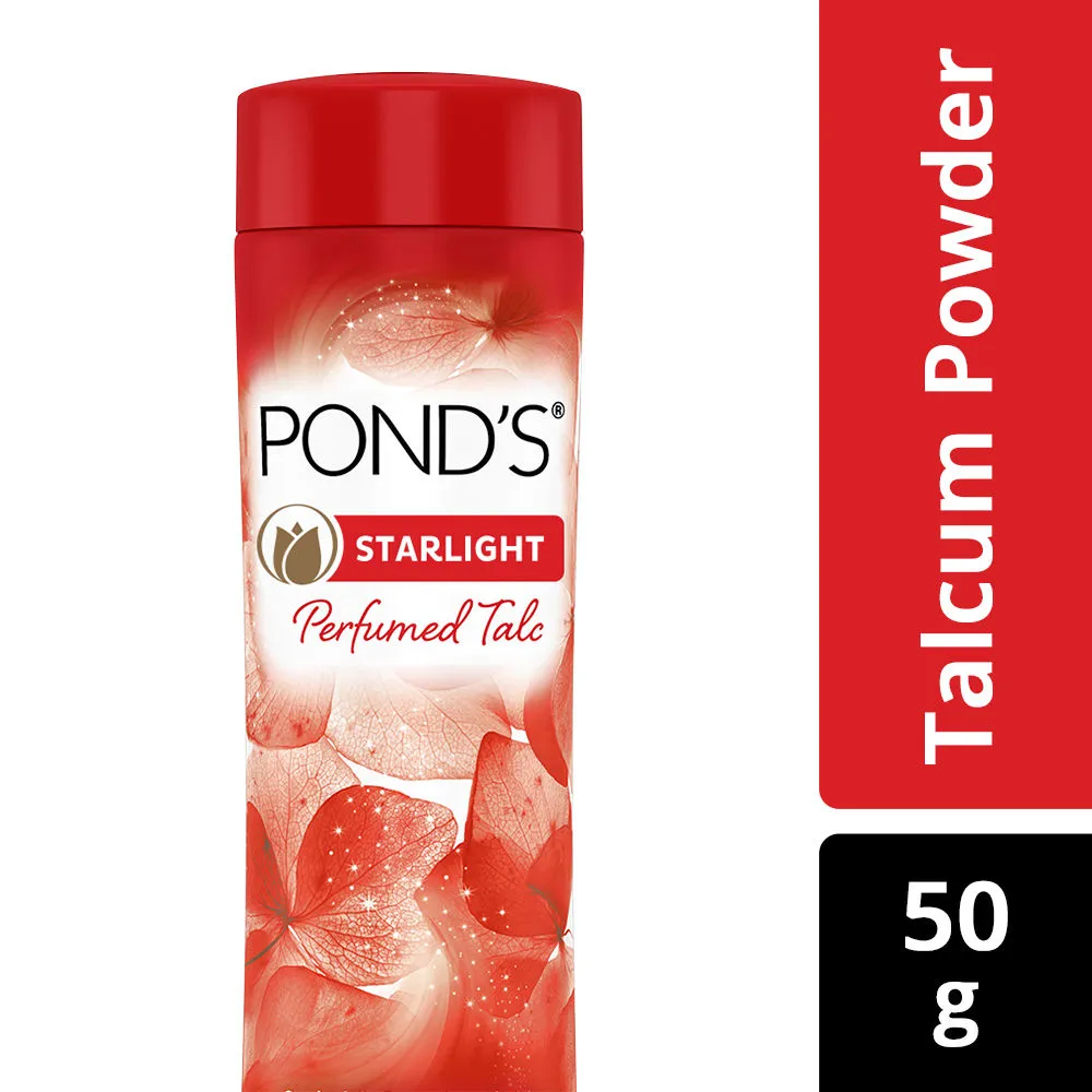 Ponds Starlight Perfumed Talc Powder Orchid & Jasmin Notes