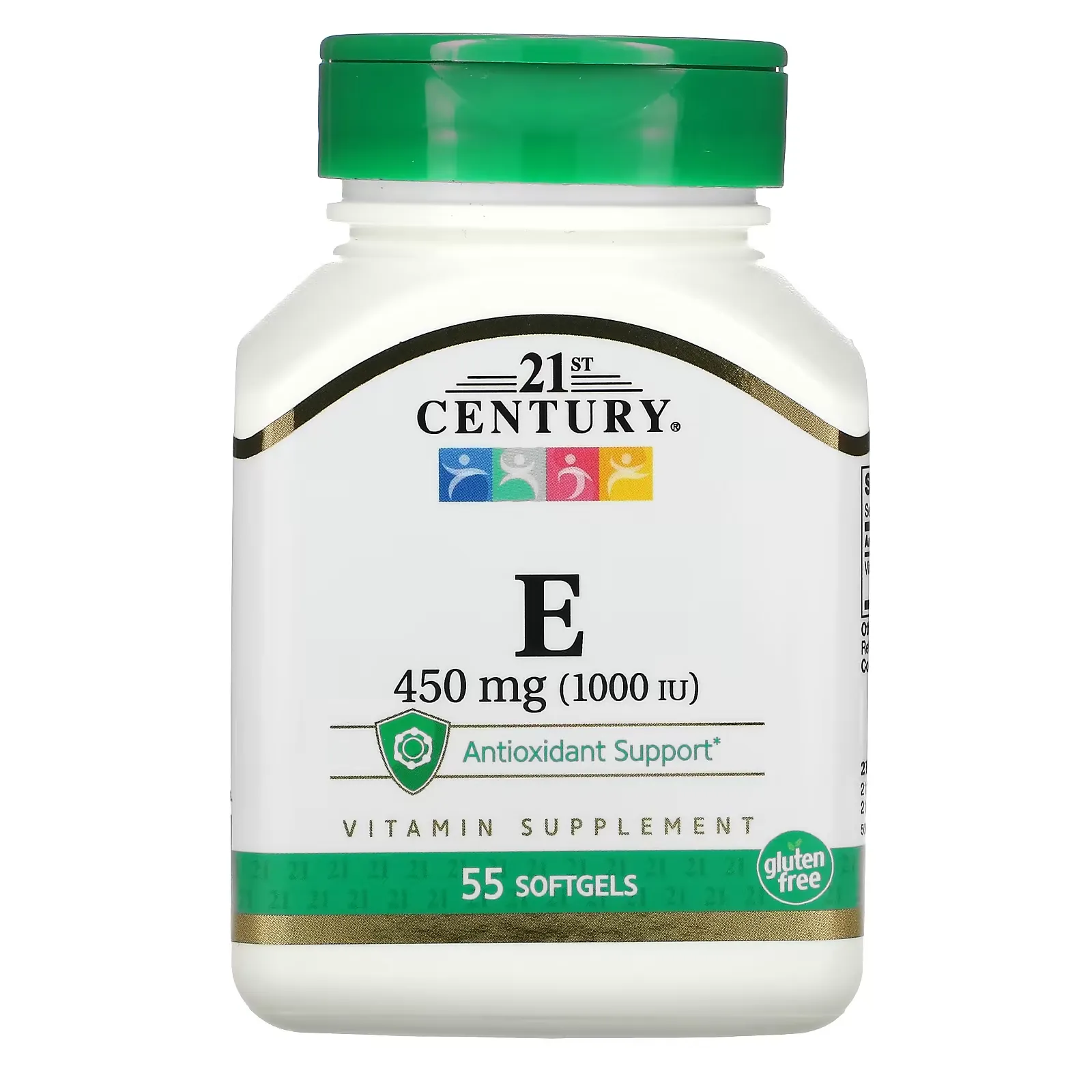 E, 450 mg (1,000 IU), 55 Softgels