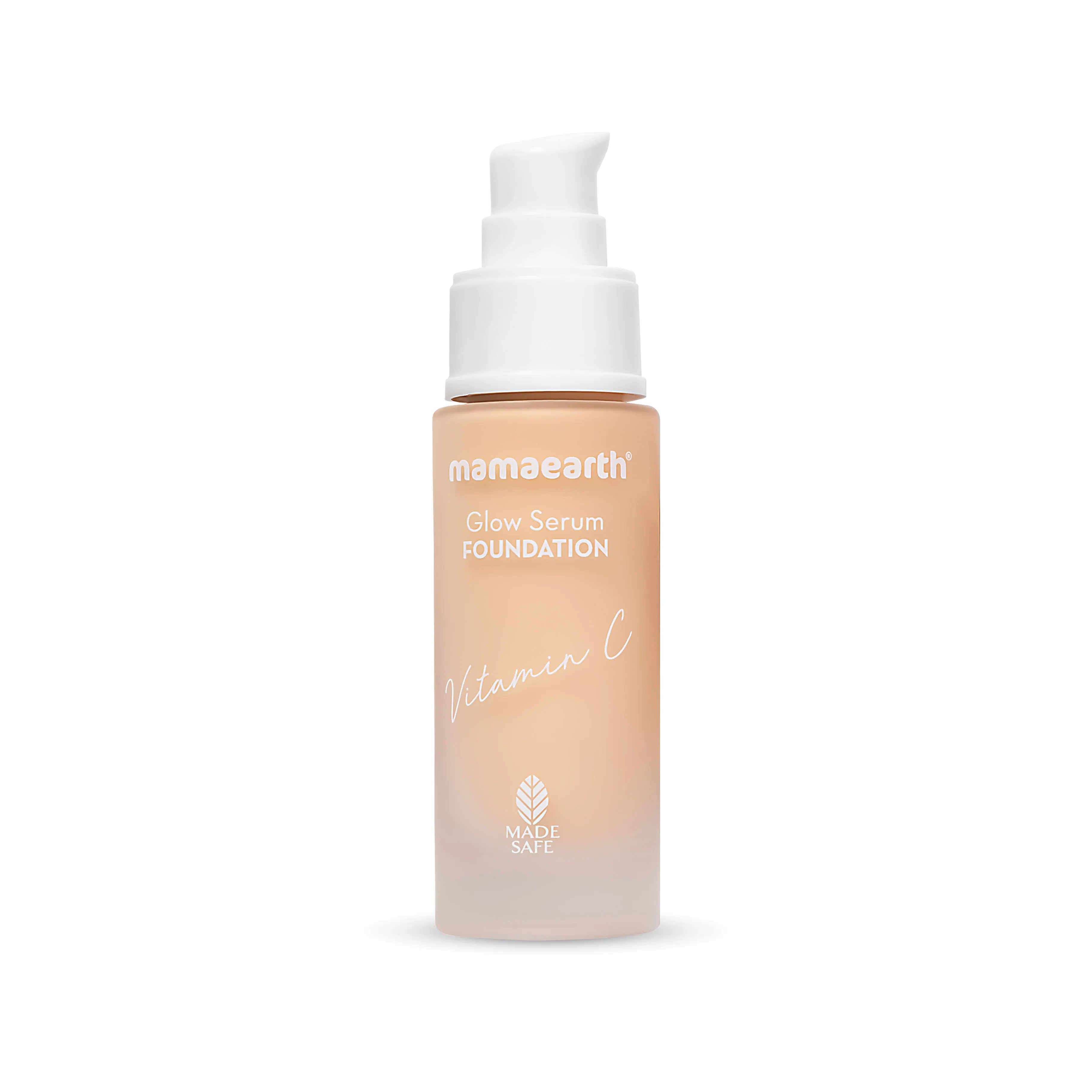 Mamaearth Glow Serum Foundation With Vitamin C & Turmeric For 12-hour Long Stay