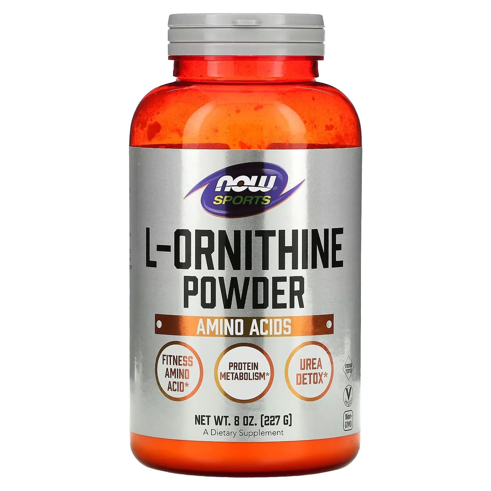 Sports, L-Ornithine Powder, 8 oz (227 g)