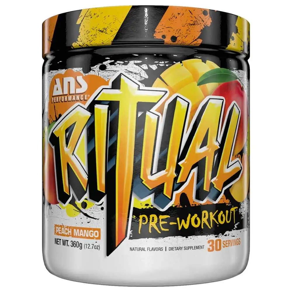 ANS Performance Ritual Pre-Workut,  0.79 lb  Peach Mango