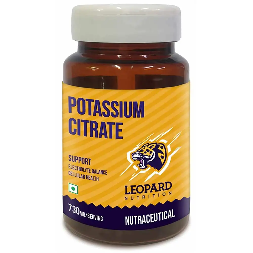 Leopard Nutrition Potassium Citrate,  60 veggie capsule(s)