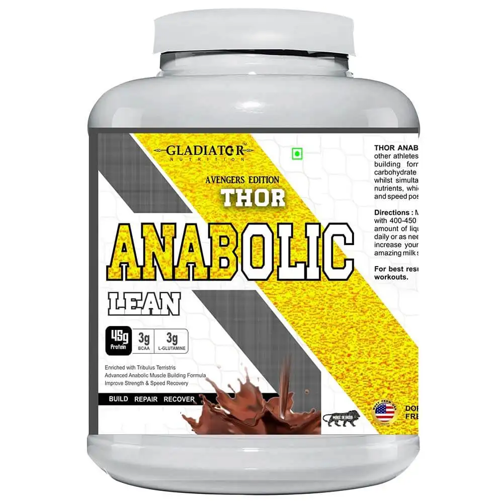 Gladiator Nutrition Thor Anabolic Lean,  3.3 lb  Chocolate Cream