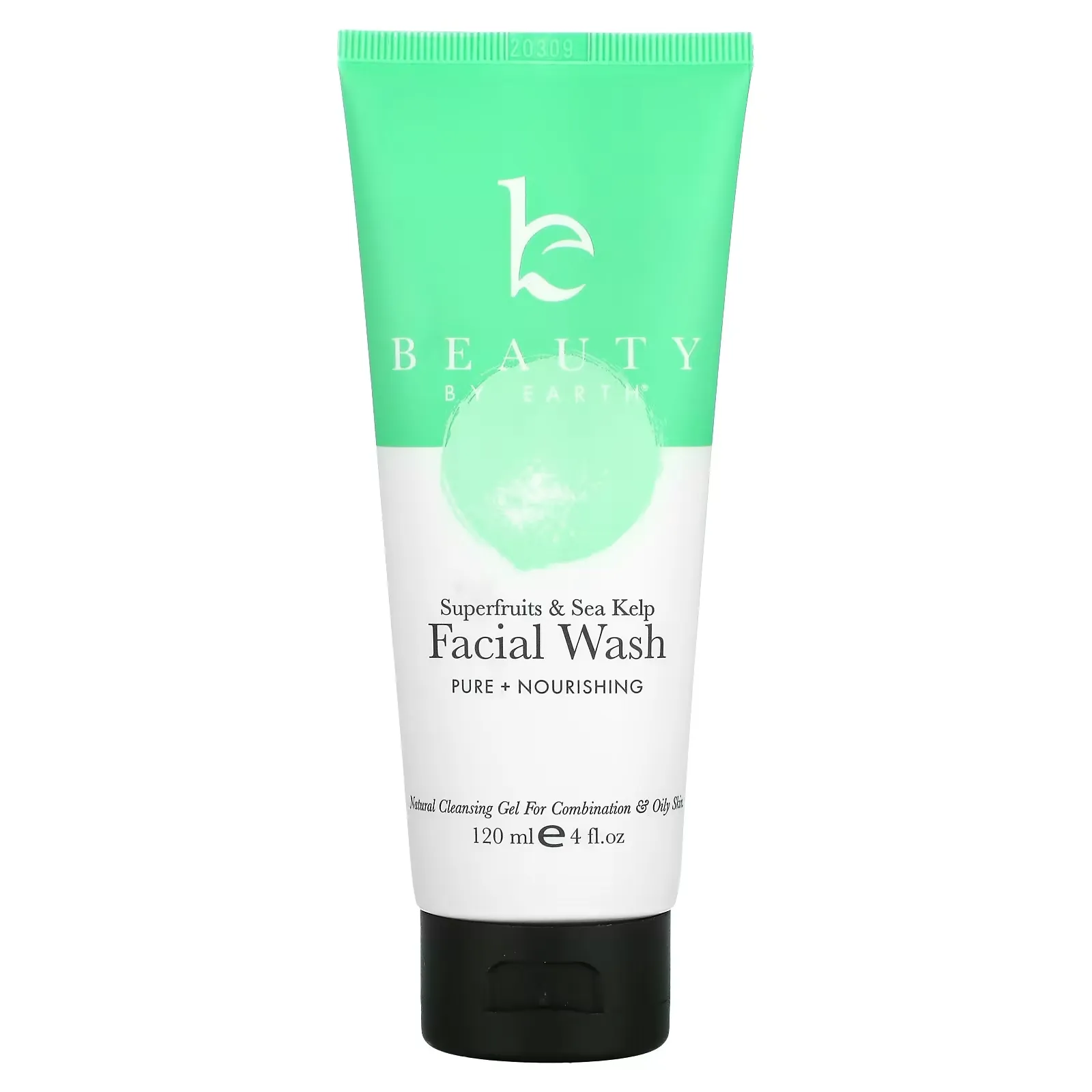 Face Wash for Oily & Combination Skin, Superfruits & Sea Kelp, 4 fl oz (120 ml)