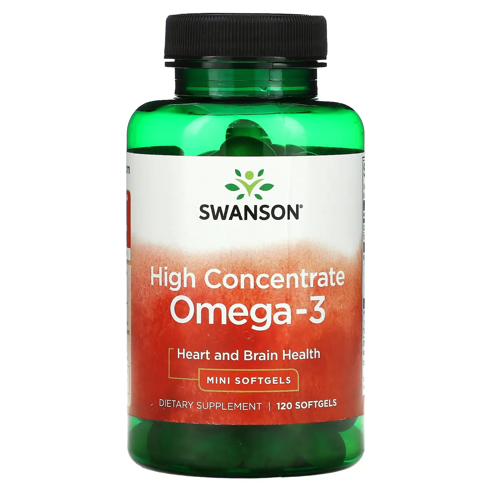 High Concentrate Omega-3, 120 Mini Softgels