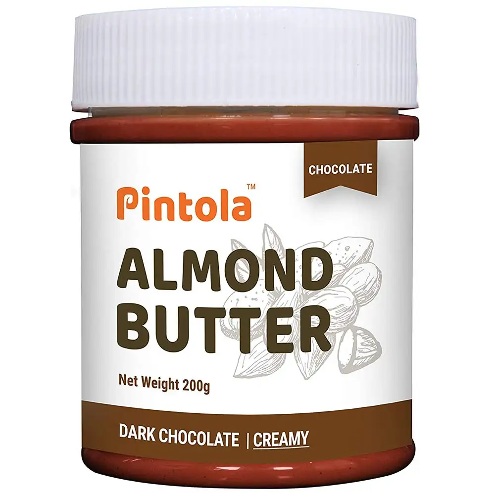 Pintola Dark Chocolate Almond Butter,  Creamy  0.200 kg