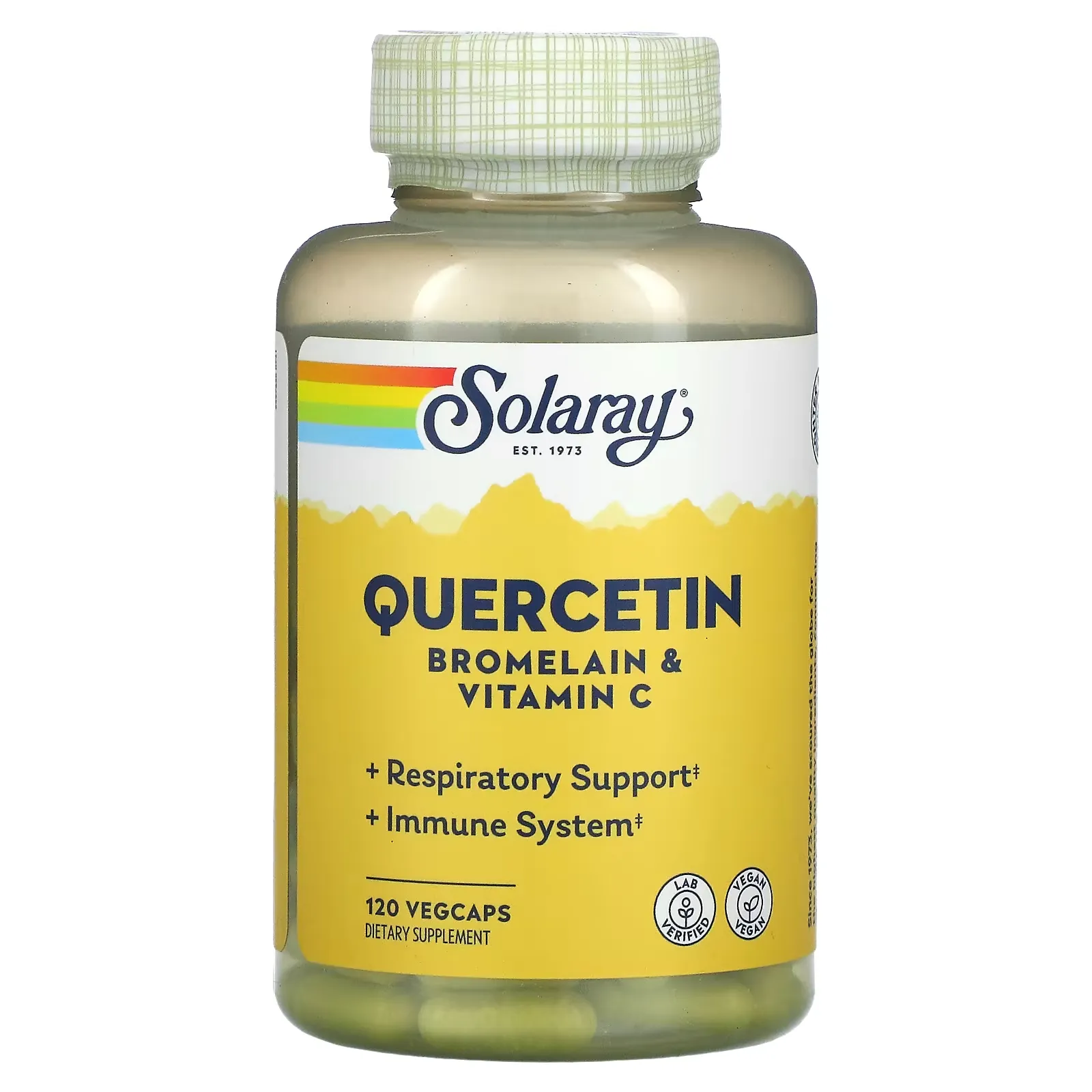 Quercetin, Bromelain & Vitamin C, 120 VegCaps