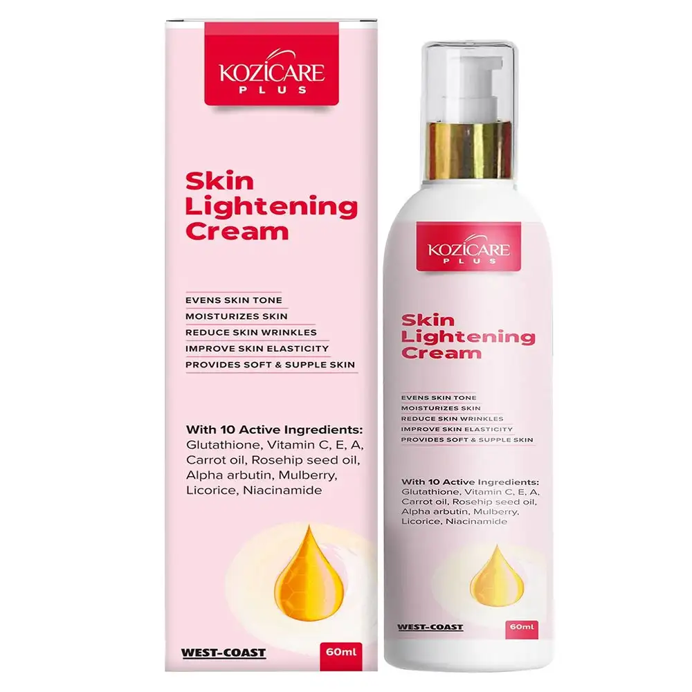 Kozicare Plus Skin Lightening Cream,  60 ml  for All Skin Type