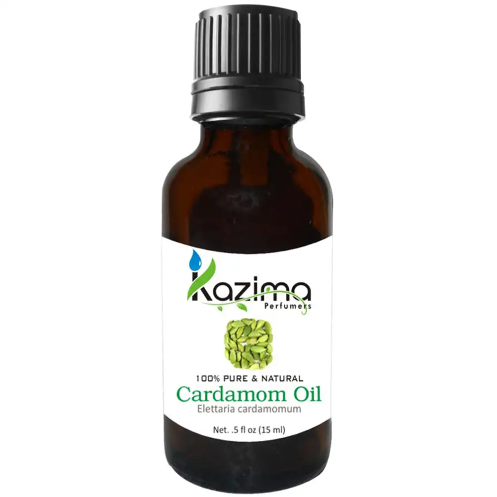 Kazima Cardamom Oil,  15 ml  100% Pure & Natural