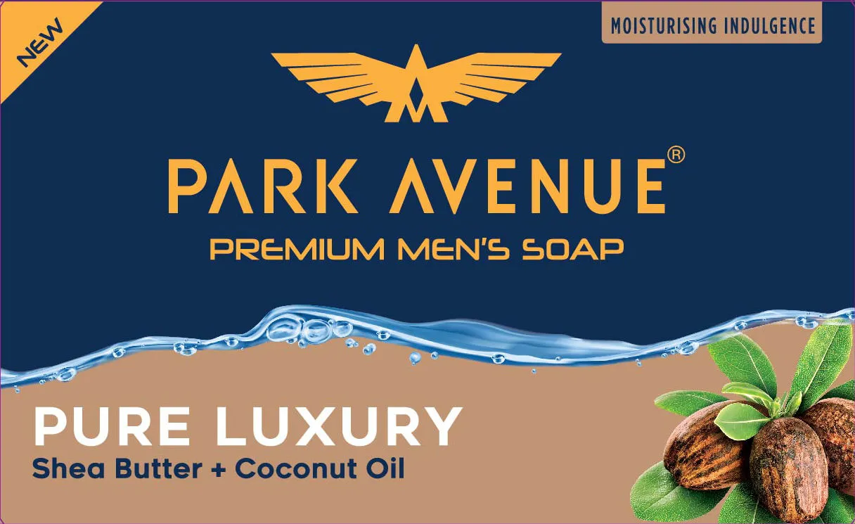 Park Avenue Pure Luxury Premium Mens Soap Shea Butter + Coconut Oil