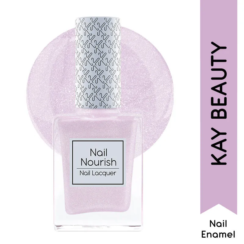 Kay Beauty Nail Nourish Glitter Pastel Nail Enamel Polish