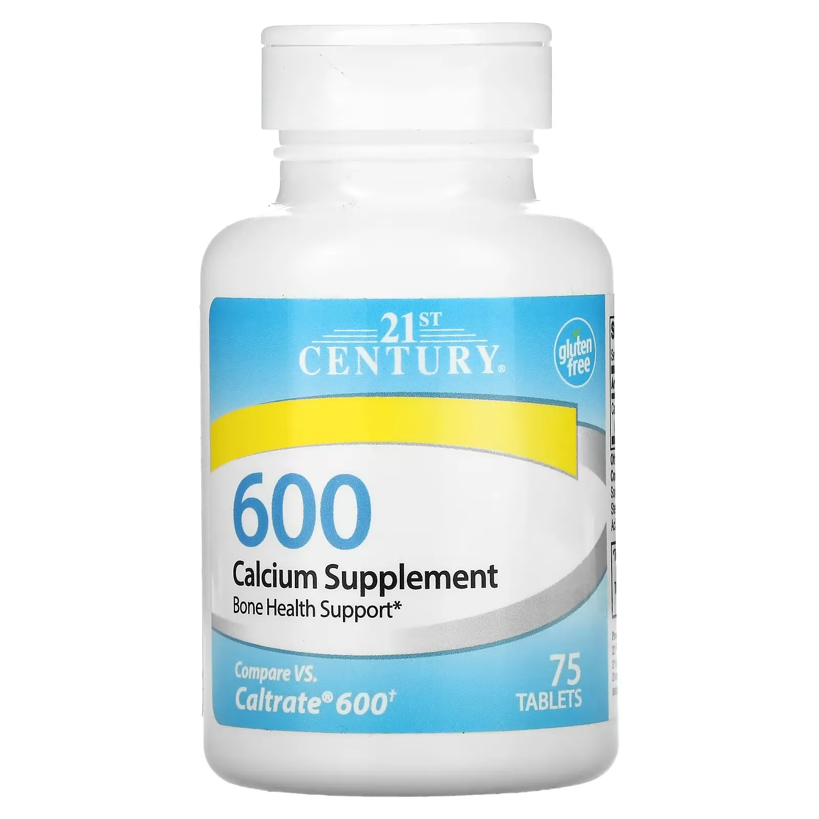 Calcium Supplement 600, 75 Tablets