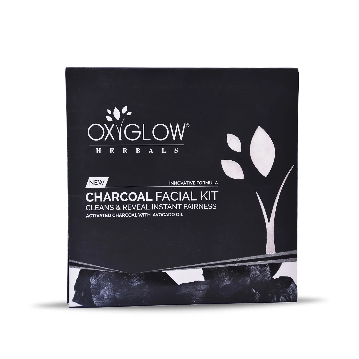 Oxyglow Herbals Charcoal Facial Kit