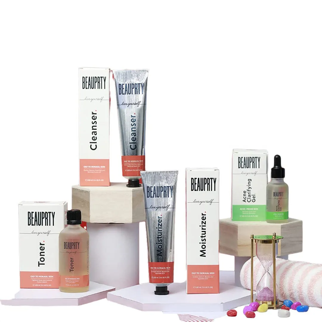 Beauprty Anti-Acne Bundle for Oily & Acne Prone Skin