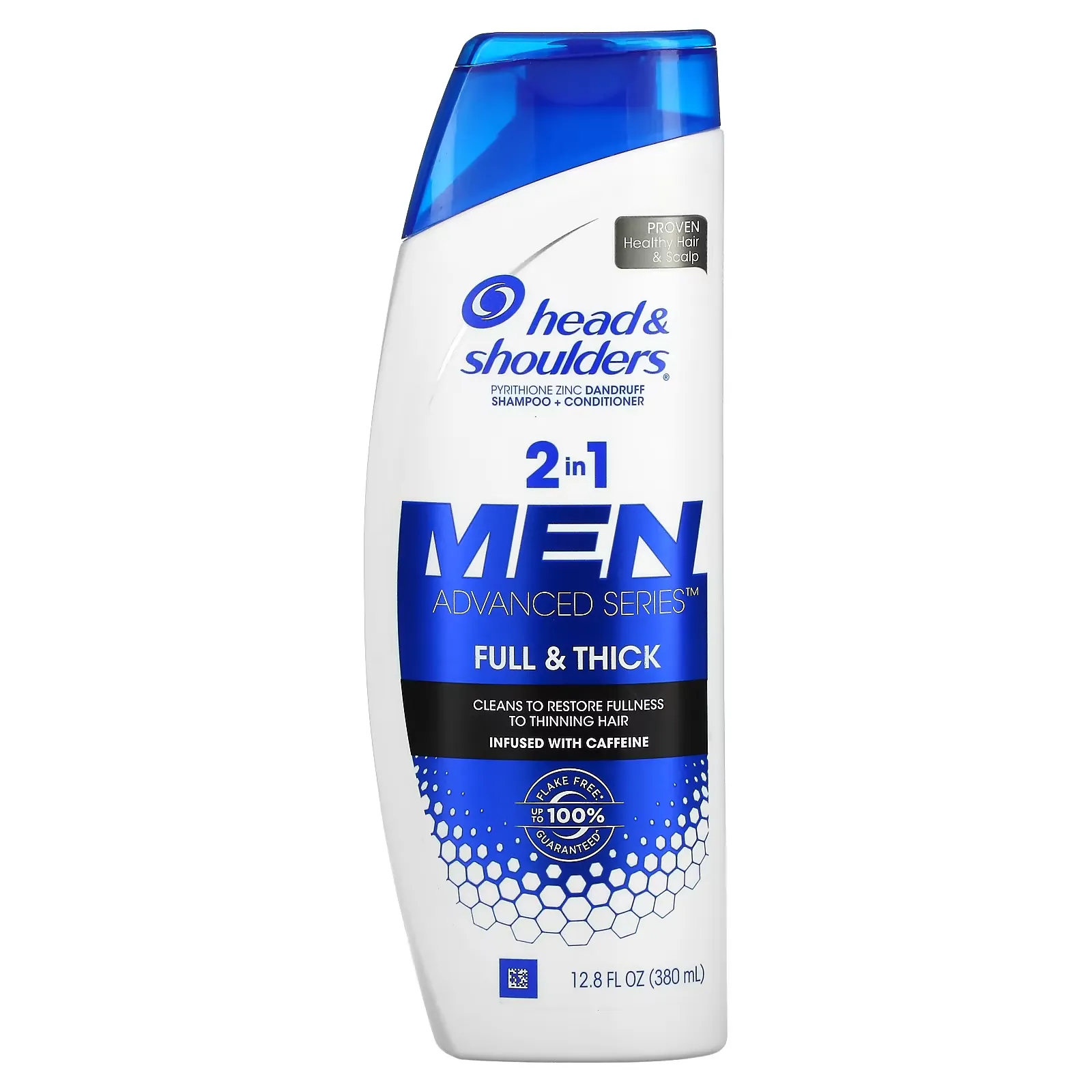 Men Advanced Series, 2 in 1 Shampoo + Conditioner, Full & Thick, 12.8 fl oz (380 ml)