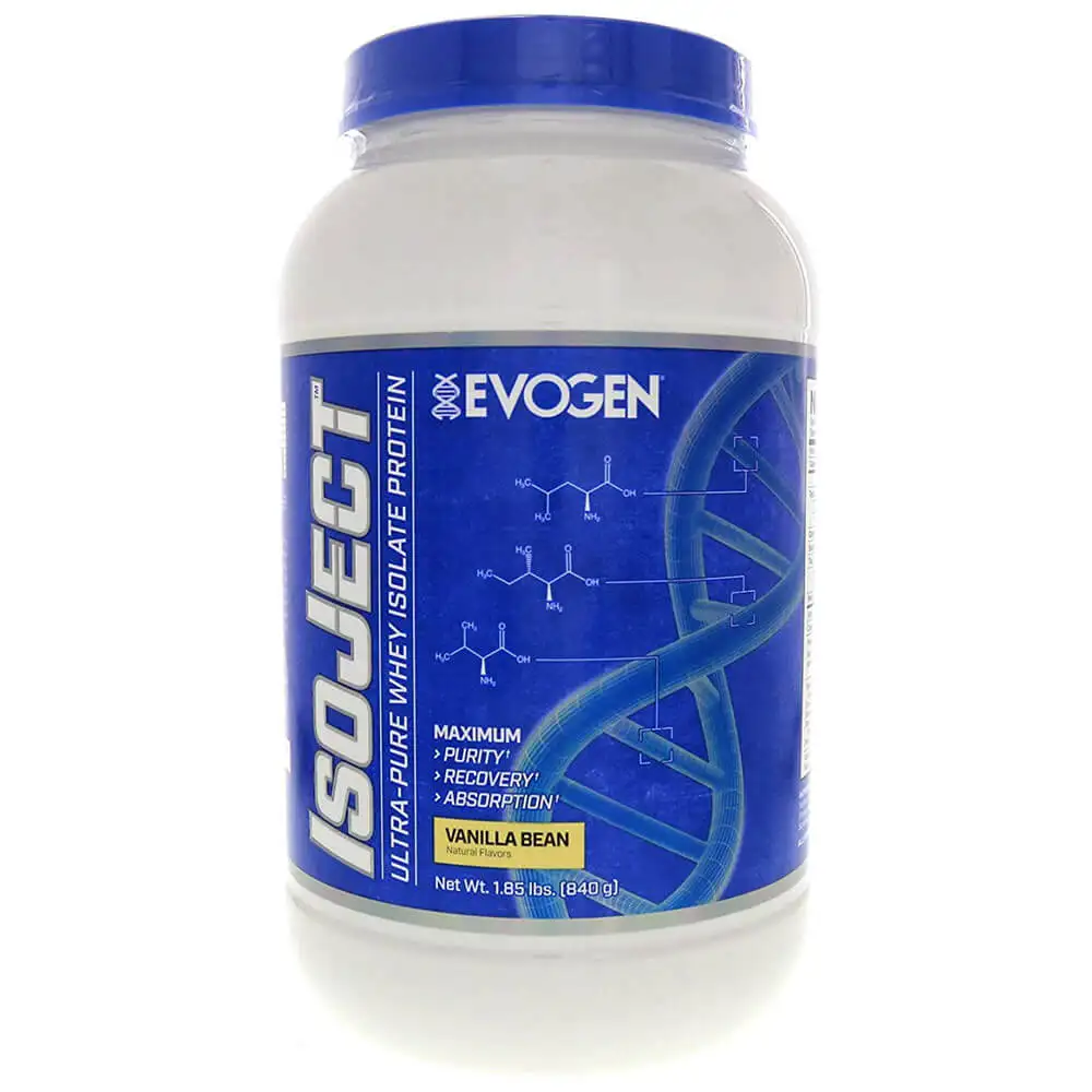 Evogen Isoject Isolate Protein,  1.85 lb  Vanilla Bean