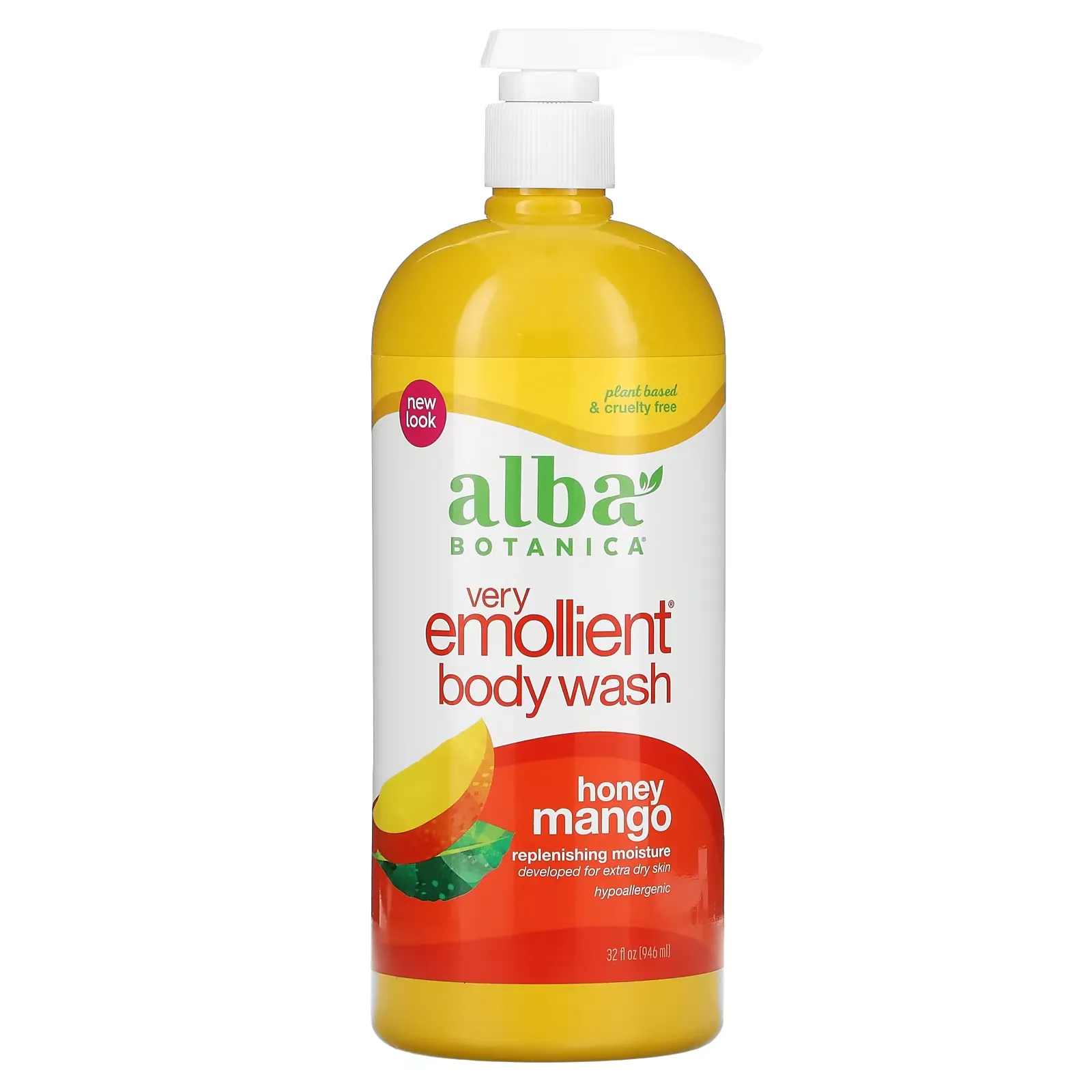 Very Emollient Body Wash, Honey Mango, 32 fl oz (946 ml)