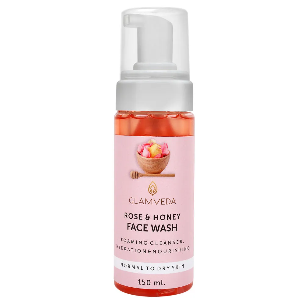 Glamveda Rose & Honey Hydrating Face Wash