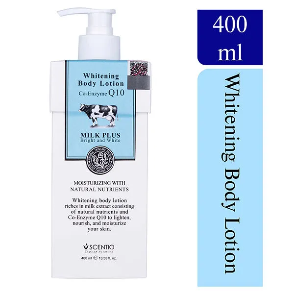 Scentio Organic Milk Plus Whitening Q10 Body Lotion