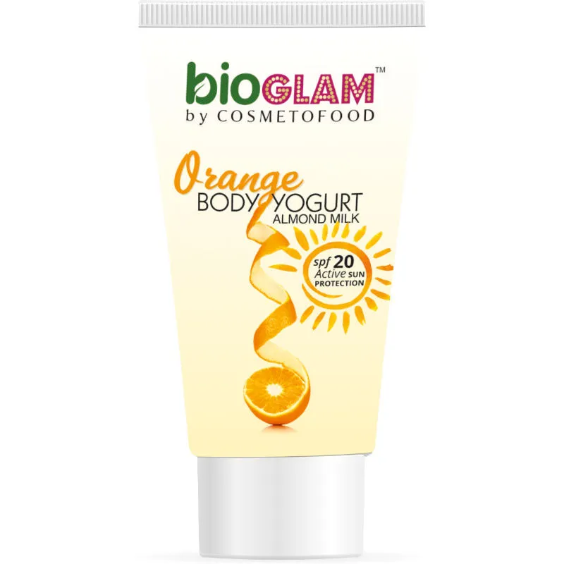 APS COSMETOFOOD Bioglam Organic Orange Body Yogurt With Spf 20