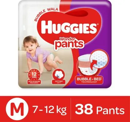 Huggies Wonder Pants Medium Size Diapers