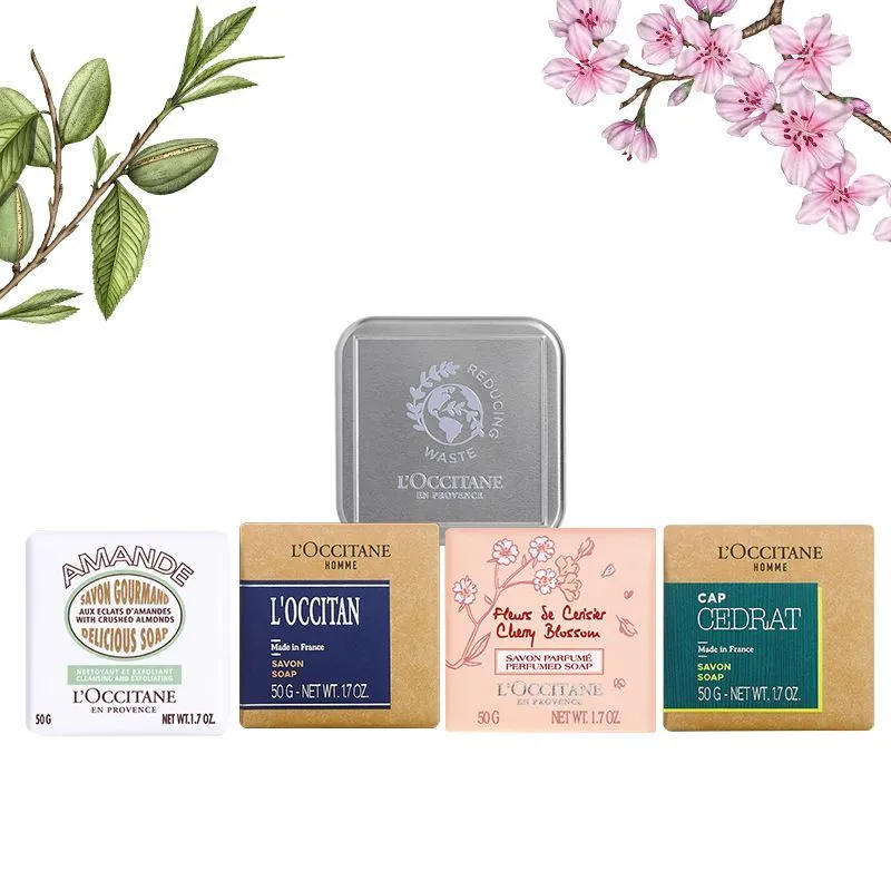 L'Occitane French Luxury Soaps Set