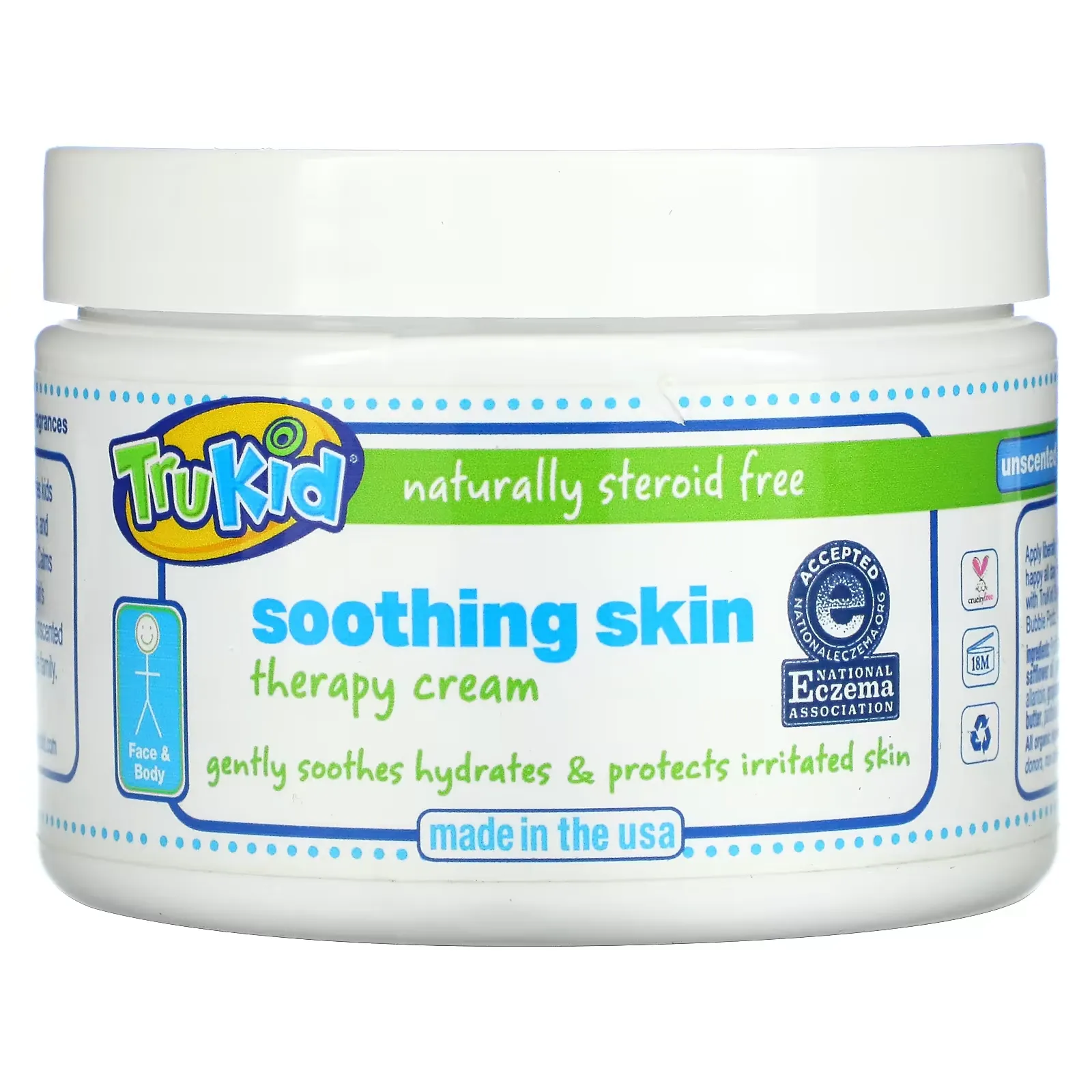 Soothing Skin Therapy Cream, Unscented, 12 fl oz (354.883 ml)