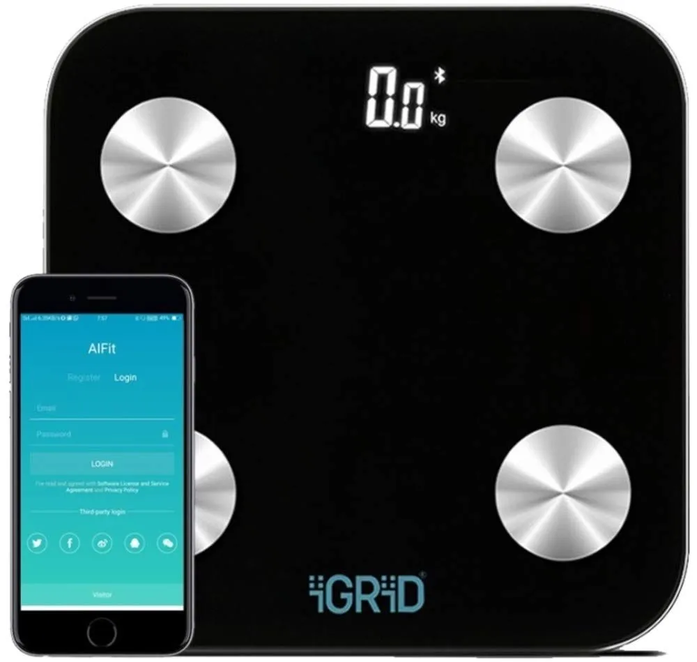 iGRiD Digital Bluetooth Body Fat Weight Scale (IG-HS1900)