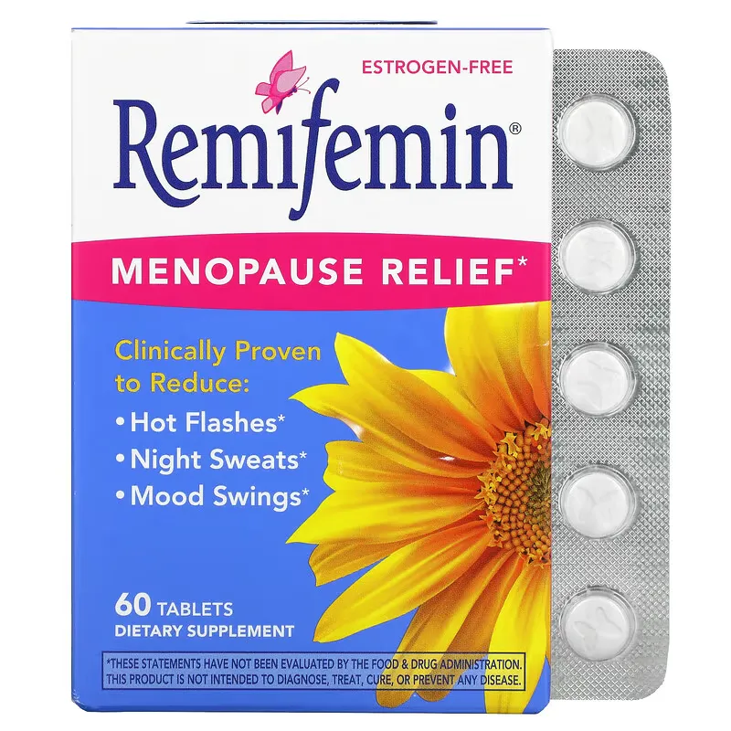 Remifemin, Menopause Relief, 60 Tablets