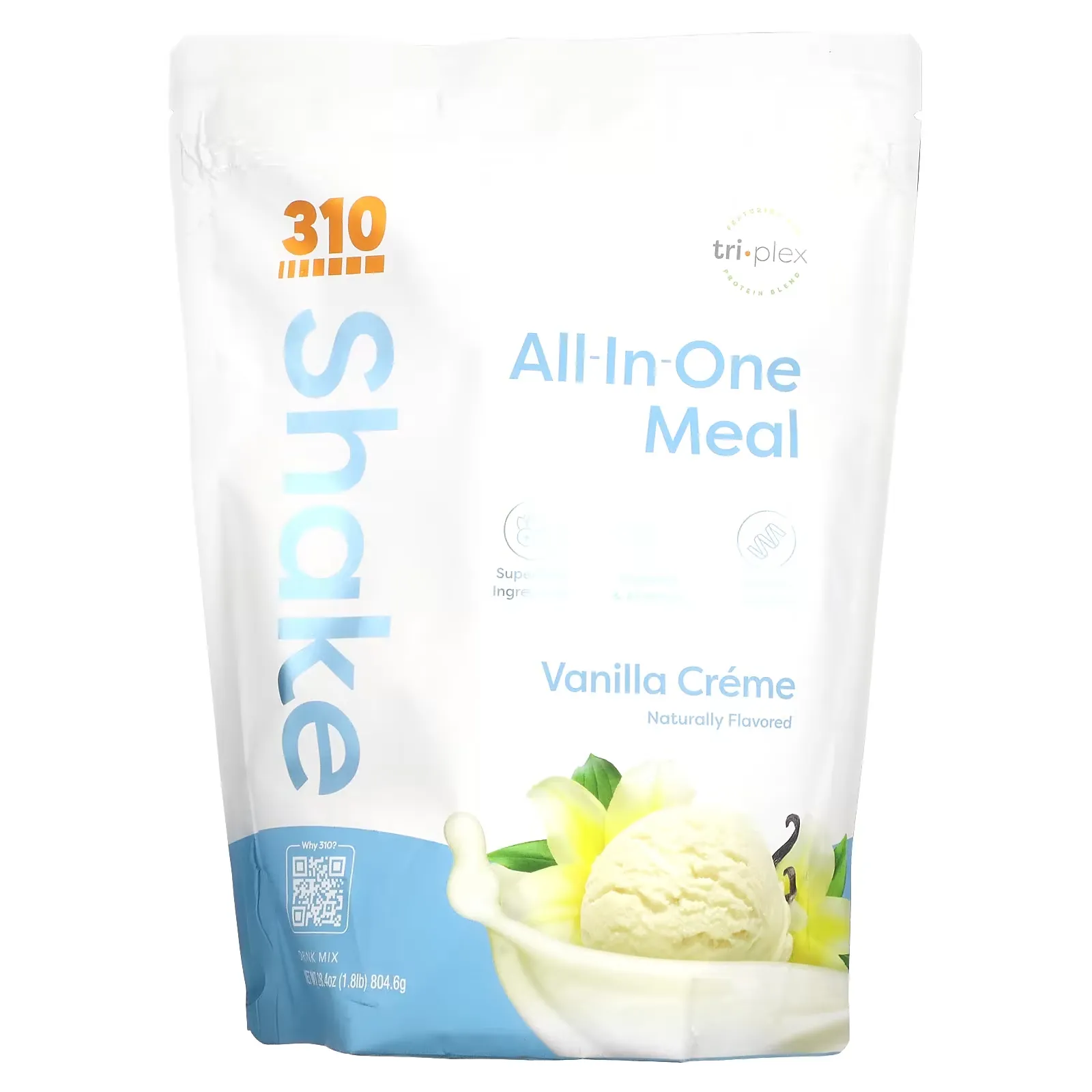 All-In-One Meal Shake, Vanilla Creme, 28.4 oz (804.6 g)