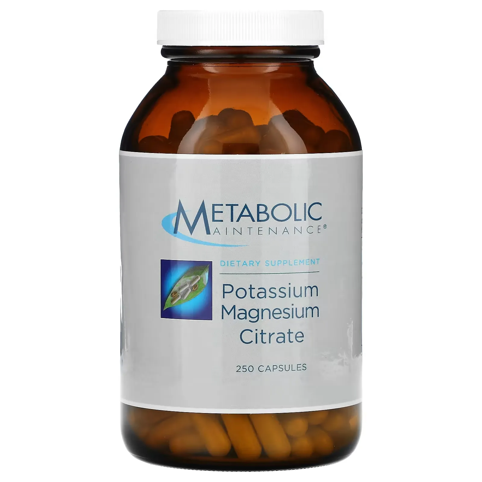 Potassium Magnesium Citrate, 250 Capsules