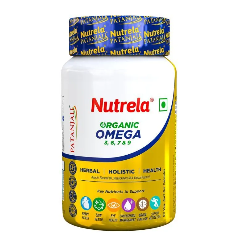 Nutrela Omega 3,6,7,9 Organic Capsules