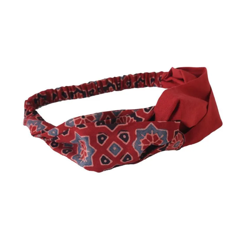 Core Asana Willa Alice Band- Crimson