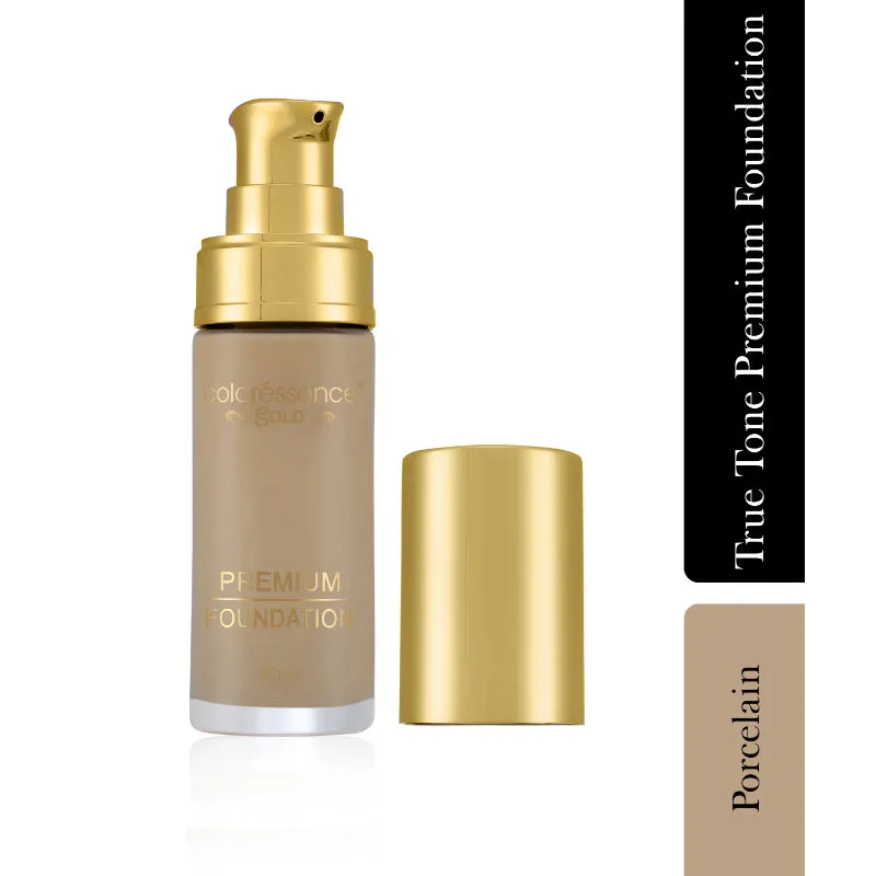 Coloressence True Tone Premium Liquid Silicone Foundation Full Coverage Matte Finish